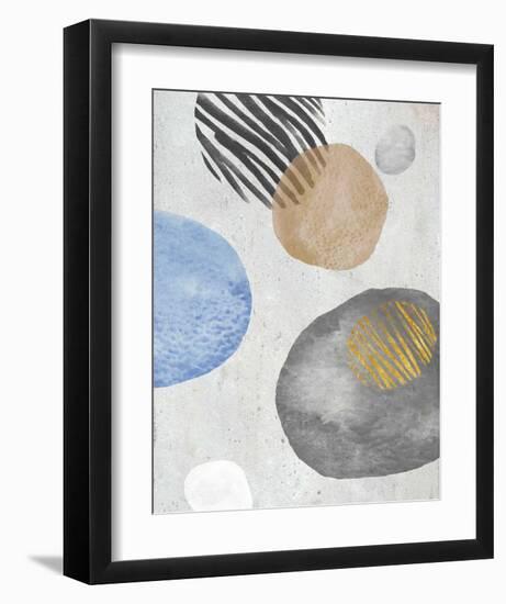 Stone Designs II-Stephane Fontaine-Framed Art Print