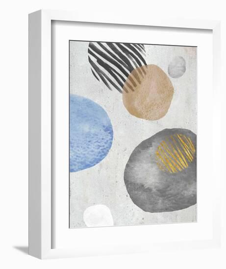 Stone Designs II-Stephane Fontaine-Framed Art Print