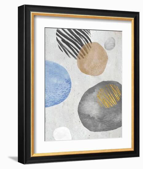 Stone Designs II-Stephane Fontaine-Framed Art Print