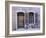 Stone Doorway with Wooden Door and Metal Knocker, Arles, France-Jim Zuckerman-Framed Photographic Print