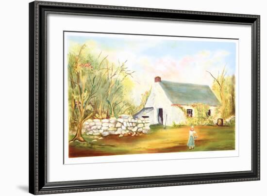 Stone Fence in Norwood Glen-Fioravanti-Framed Limited Edition