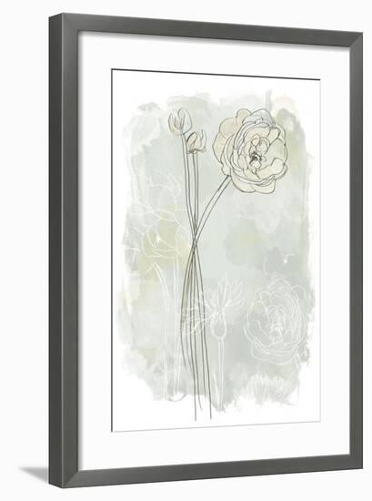 Stone Flower Study III-June Vess-Framed Art Print