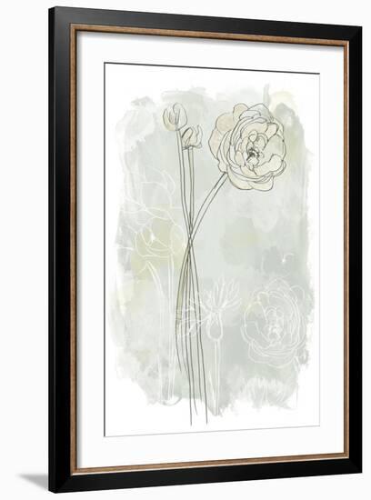 Stone Flower Study III-June Vess-Framed Art Print