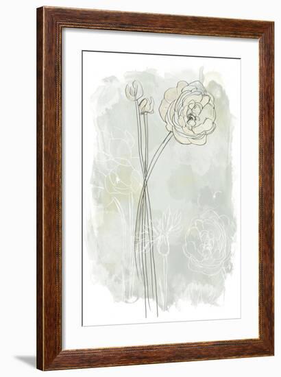 Stone Flower Study III-June Vess-Framed Art Print