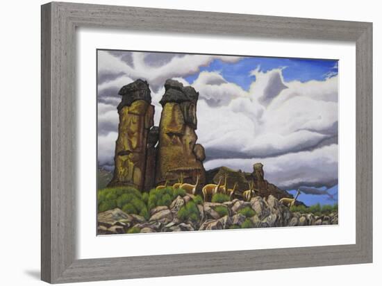 Stone Forest-Luis Aguirre-Framed Giclee Print