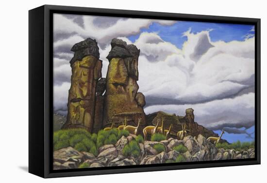 Stone Forest-Luis Aguirre-Framed Premier Image Canvas