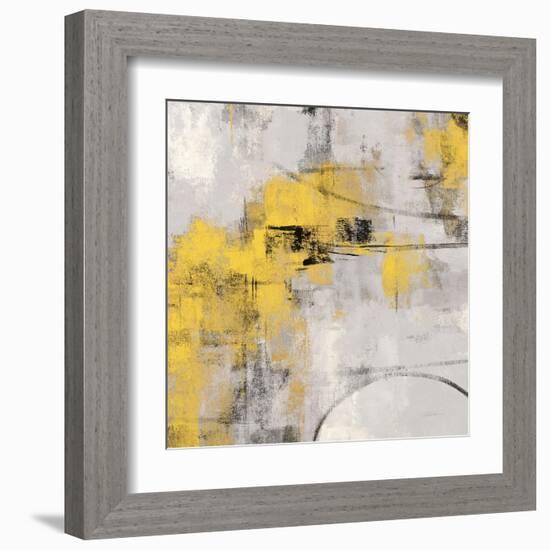 Stone Gardens II Yellow-Silvia Vassileva-Framed Art Print