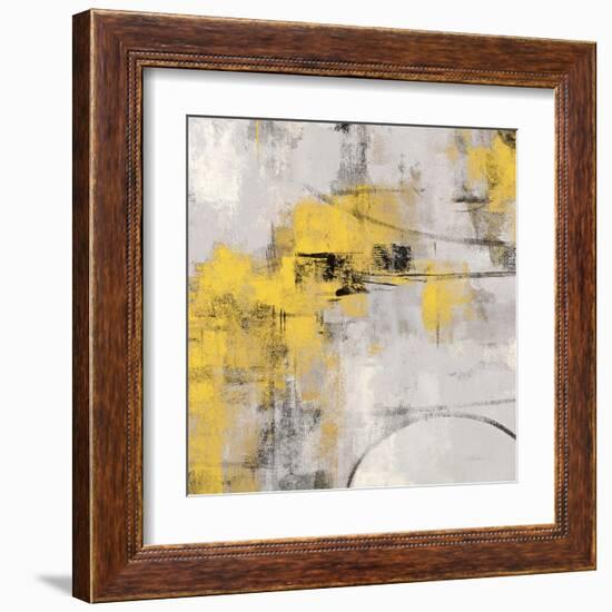 Stone Gardens II Yellow-Silvia Vassileva-Framed Art Print