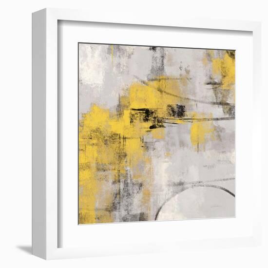 Stone Gardens II Yellow-Silvia Vassileva-Framed Art Print