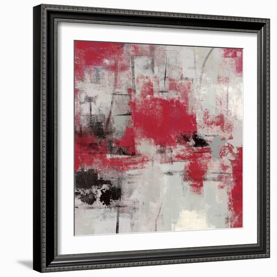 Stone Gardens III Red-Silvia Vassileva-Framed Art Print