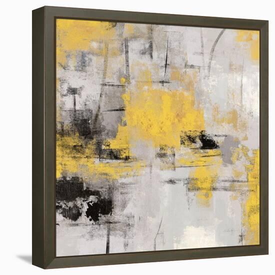 Stone Gardens III Yellow-Silvia Vassileva-Framed Stretched Canvas