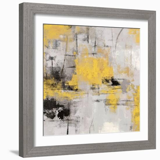 Stone Gardens III Yellow-Silvia Vassileva-Framed Art Print