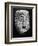 Stone Head with Gorgon Shape, Picenum Culture-null-Framed Giclee Print