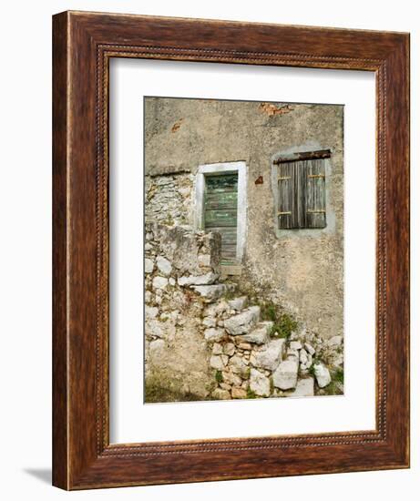 Stone House, Cres, Croatia-Russell Young-Framed Photographic Print