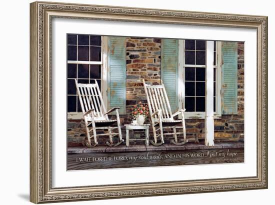 Stone House (I wait for the lord...)-Zhen-Huan Lu-Framed Art Print