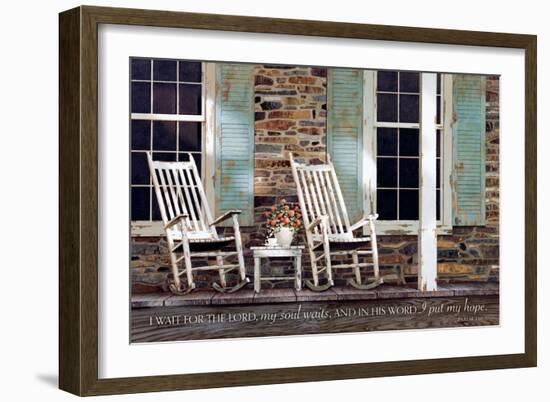 Stone House (I wait for the lord...)-Zhen-Huan Lu-Framed Art Print