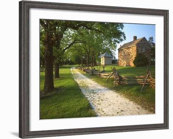 Stone House, Sully Plantation, Fairfax County, Virginia, USA-Charles Gurche-Framed Photographic Print