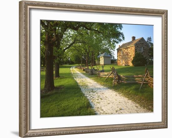 Stone House, Sully Plantation, Fairfax County, Virginia, USA-Charles Gurche-Framed Photographic Print