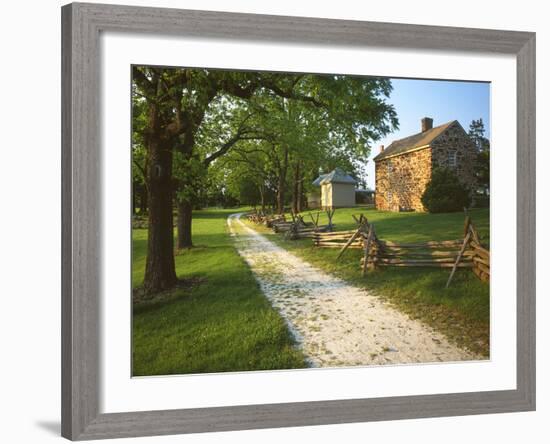 Stone House, Sully Plantation, Fairfax County, Virginia, USA-Charles Gurche-Framed Photographic Print