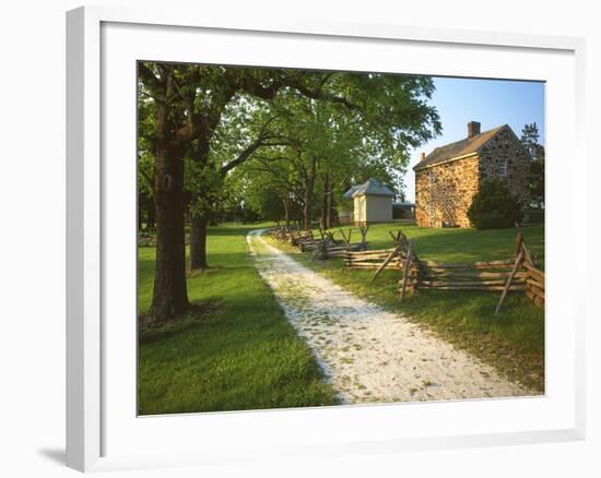 Stone House, Sully Plantation, Fairfax County, Virginia, USA-Charles Gurche-Framed Photographic Print