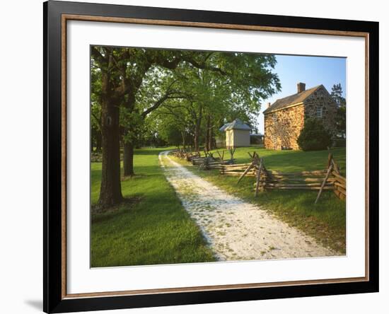 Stone House, Sully Plantation, Fairfax County, Virginia, USA-Charles Gurche-Framed Photographic Print