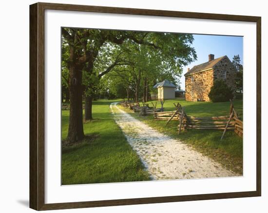 Stone House, Sully Plantation, Fairfax County, Virginia, USA-Charles Gurche-Framed Photographic Print