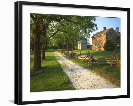 Stone House, Sully Plantation, Fairfax County, Virginia, USA-Charles Gurche-Framed Photographic Print