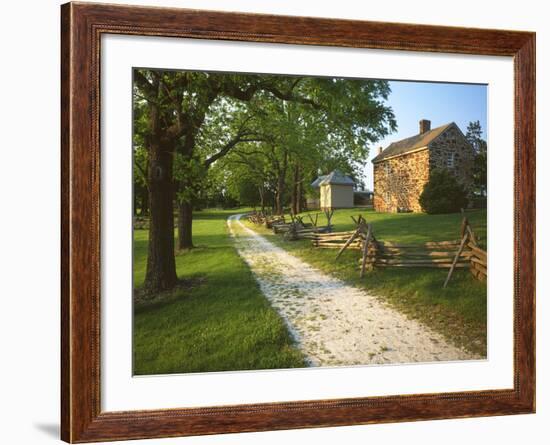 Stone House, Sully Plantation, Fairfax County, Virginia, USA-Charles Gurche-Framed Photographic Print