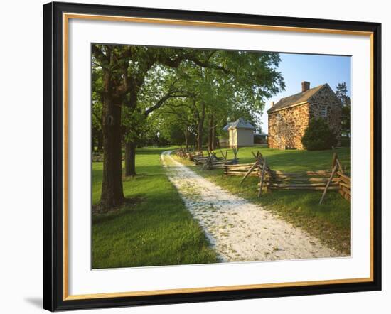 Stone House, Sully Plantation, Fairfax County, Virginia, USA-Charles Gurche-Framed Photographic Print