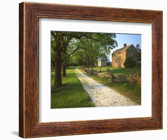 Stone House, Sully Plantation, Fairfax County, Virginia, USA-Charles Gurche-Framed Photographic Print