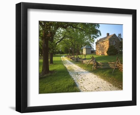 Stone House, Sully Plantation, Fairfax County, Virginia, USA-Charles Gurche-Framed Photographic Print