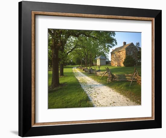 Stone House, Sully Plantation, Fairfax County, Virginia, USA-Charles Gurche-Framed Photographic Print