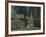 Stone Lantern Illuminated with Candles, Portland Japanese Garden, Oregon, USA-William Sutton-Framed Photographic Print