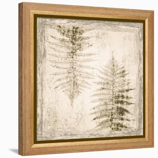 Stone Leaf II-Irena Orlov-Framed Stretched Canvas