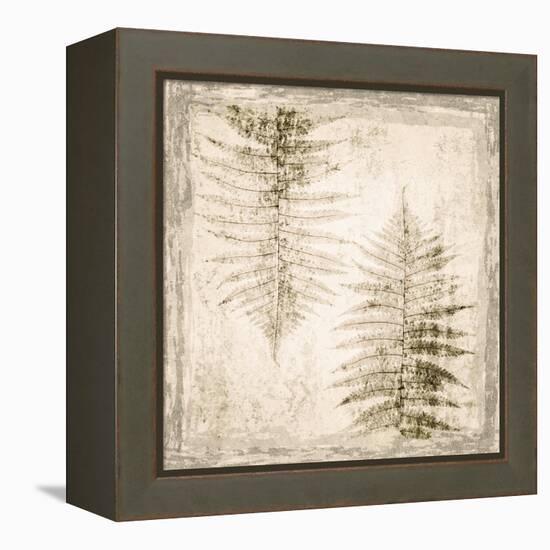 Stone Leaf II-Irena Orlov-Framed Stretched Canvas