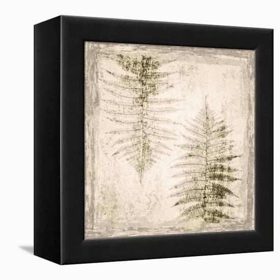 Stone Leaf II-Irena Orlov-Framed Stretched Canvas