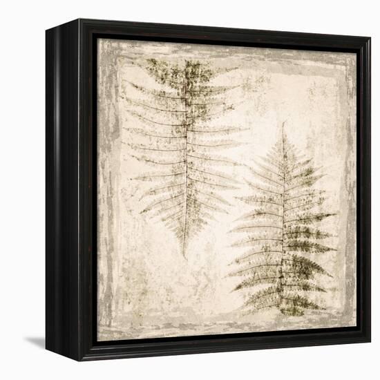 Stone Leaf II-Irena Orlov-Framed Stretched Canvas