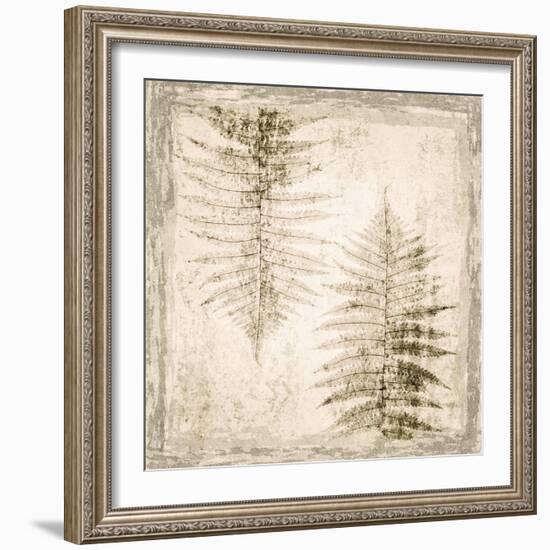 Stone Leaf II-Irena Orlov-Framed Art Print