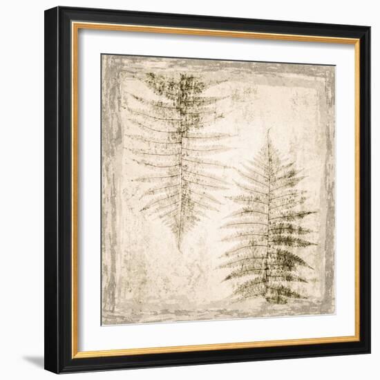 Stone Leaf II-Irena Orlov-Framed Art Print