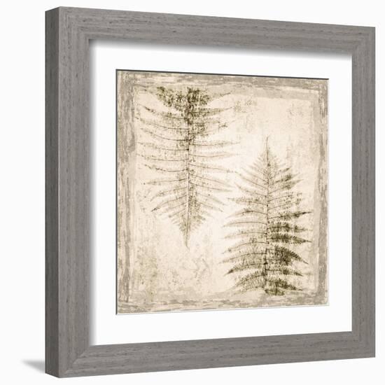 Stone Leaf II-Irena Orlov-Framed Art Print