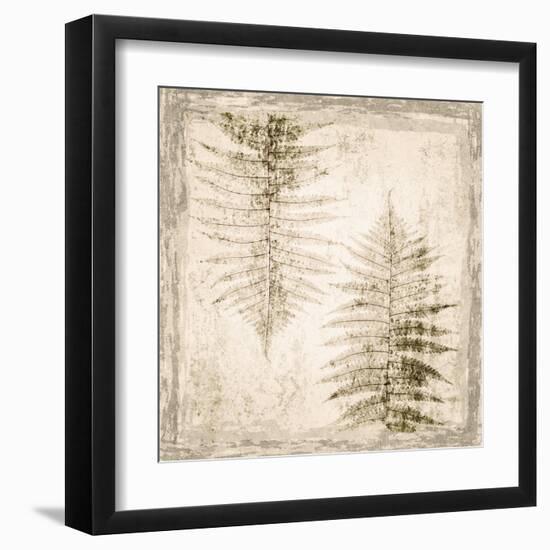 Stone Leaf II-Irena Orlov-Framed Art Print