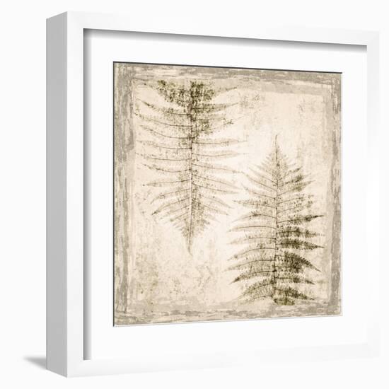 Stone Leaf II-Irena Orlov-Framed Art Print