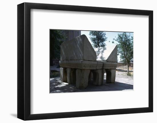Stone lectern, 14th century-Unknown-Framed Photographic Print