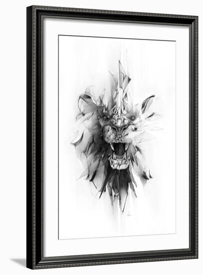 Stone Lion-Alexis Marcou-Framed Art Print