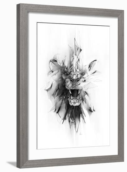 Stone Lion-Alexis Marcou-Framed Art Print