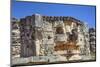 Stone Mask of the God Chac, Mayapan, Mayan Archaeological Site, Yucatan, Mexico, North America-Richard Maschmeyer-Mounted Photographic Print