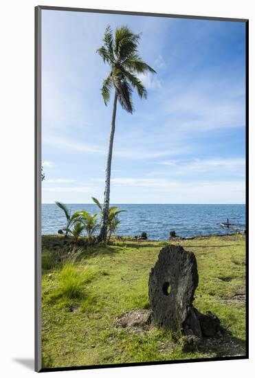 Stone Money on the Island of Yap, Micronesia-Michael Runkel-Mounted Photographic Print