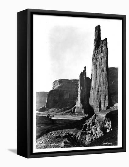 Stone Monoliths at Canyon De Chelly-Library of Congress-Framed Premier Image Canvas