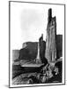 Stone Monoliths at Canyon De Chelly-Library of Congress-Mounted Photographic Print