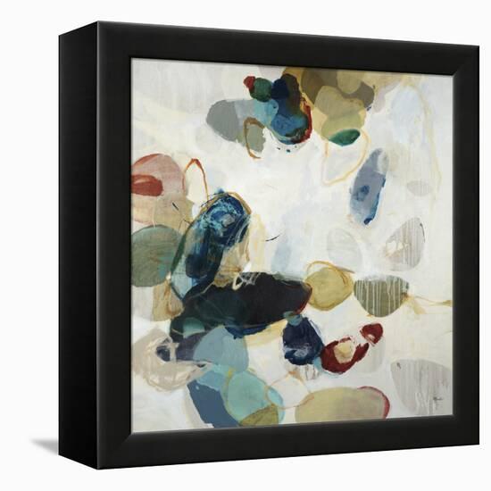 Stone Pattern II-Randy Hibberd-Framed Stretched Canvas